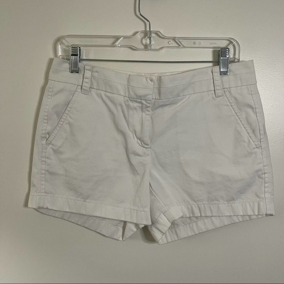 J. Crew 4" Chino Short White - Picture 3 of 6